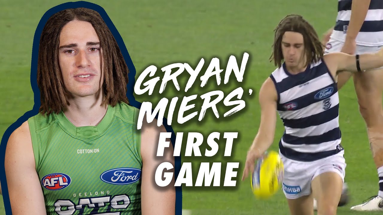 Gryan Miers AFL debut under the lights of the MCG