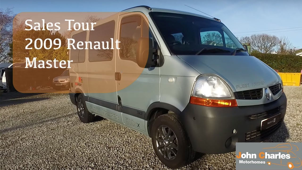 2009 Renault Master Campervan - Van Conversion - Walk around Tour
