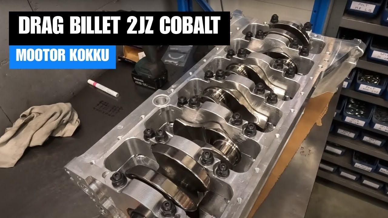 2JZ Cobalti billet mootori komplekteerimine