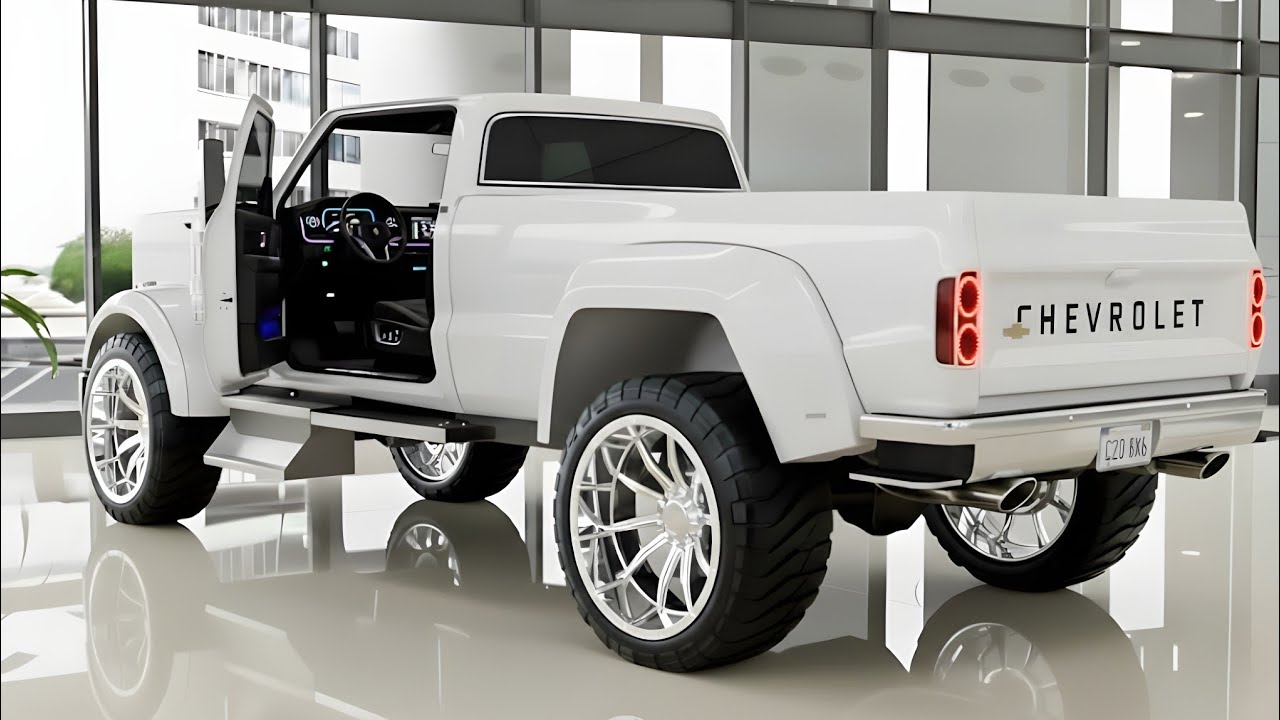 A Chevrolet C20 4x4 2026 ESTÁ DE VOLTA… e DESTRÓI todas as picapes modernas