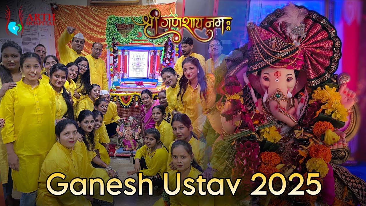 Ganesh Ustav 2025 | Arth Hospital Family | Cinematic Video | 4k