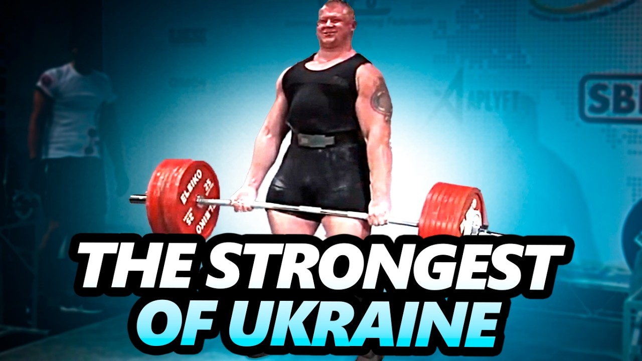 PAVLO NAKONECHNYY: The STRONGEST Ukrainian Powerlifter Ever!