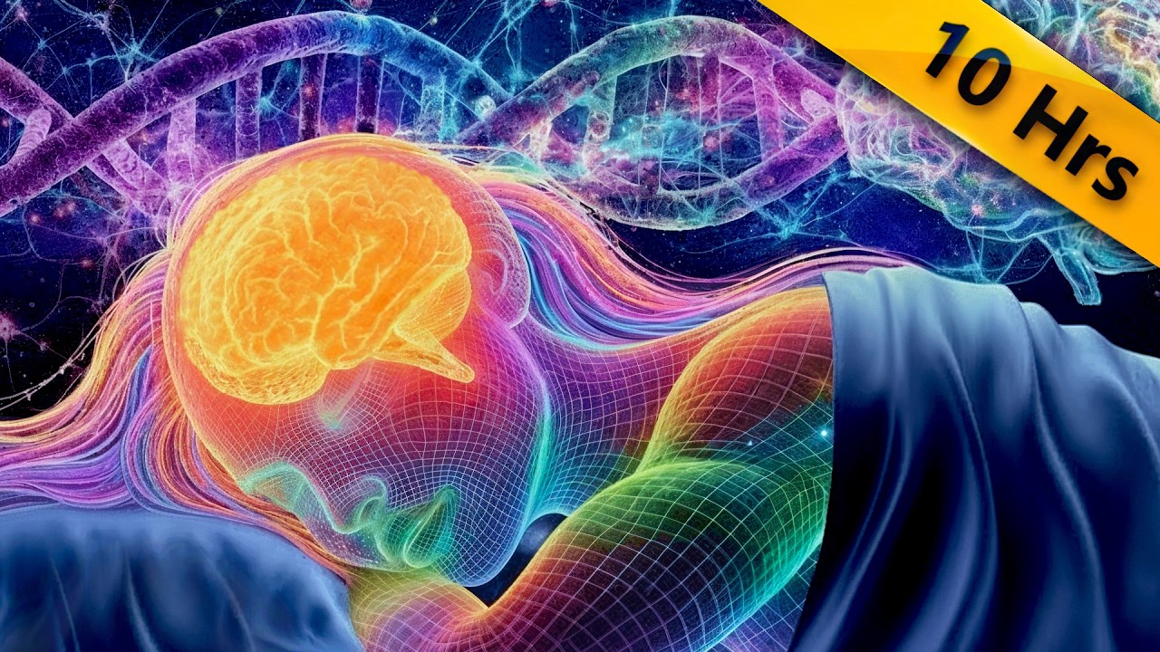 Heals Damage in the Brain as you Sleep (432Hz EMDR Bilateral & Binaural Quantum Waves)