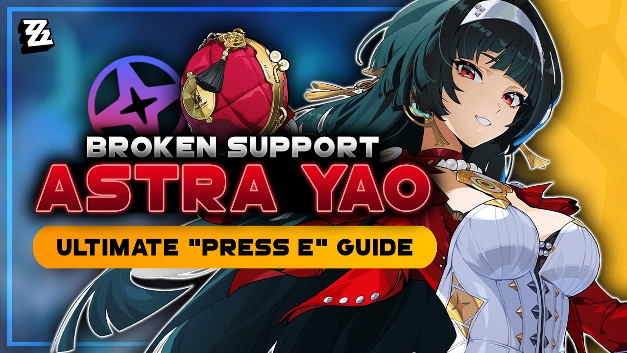 INSANE BUFFS! COMPLETE Astra Yao Guide | Best Weapons, Disk Drives, Teams | Zenless Zone Zero ZZZ