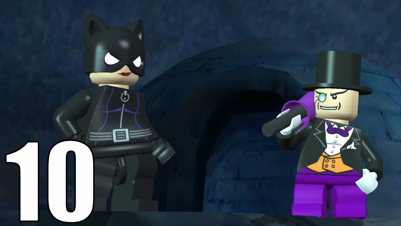Penguin's Lair! LEGO Batman Gameplay Walkthough Chapter 10 - No Commentary