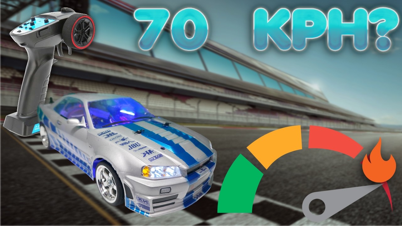 RC Car TT02 1/10 Top Speed Upgrades!! 70KpH?