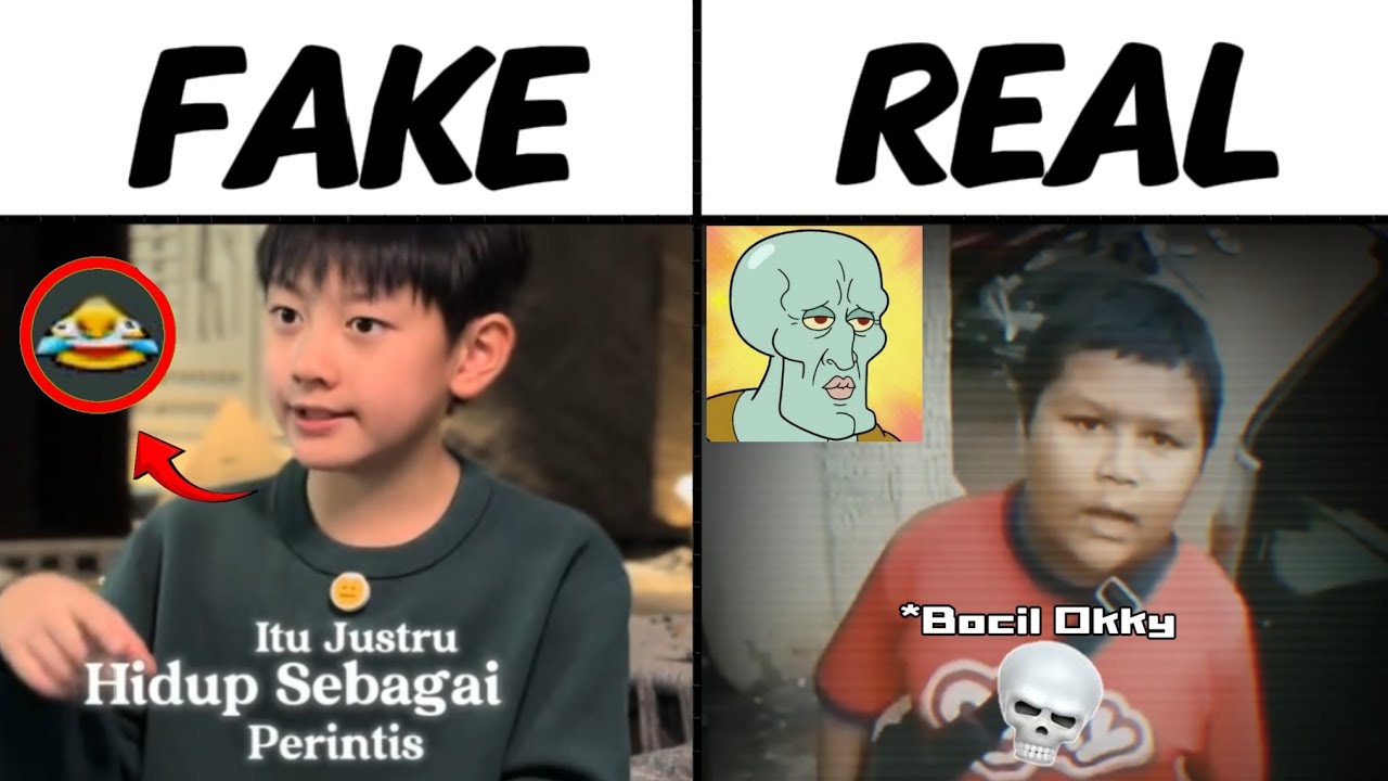 Bocil Perintis Fake vs Real 😂