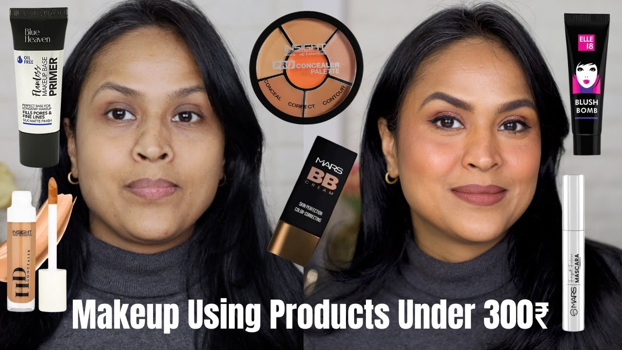 Everything Under 300₹ | Testing Viral Affordable Makeup | Shalini Srivastava