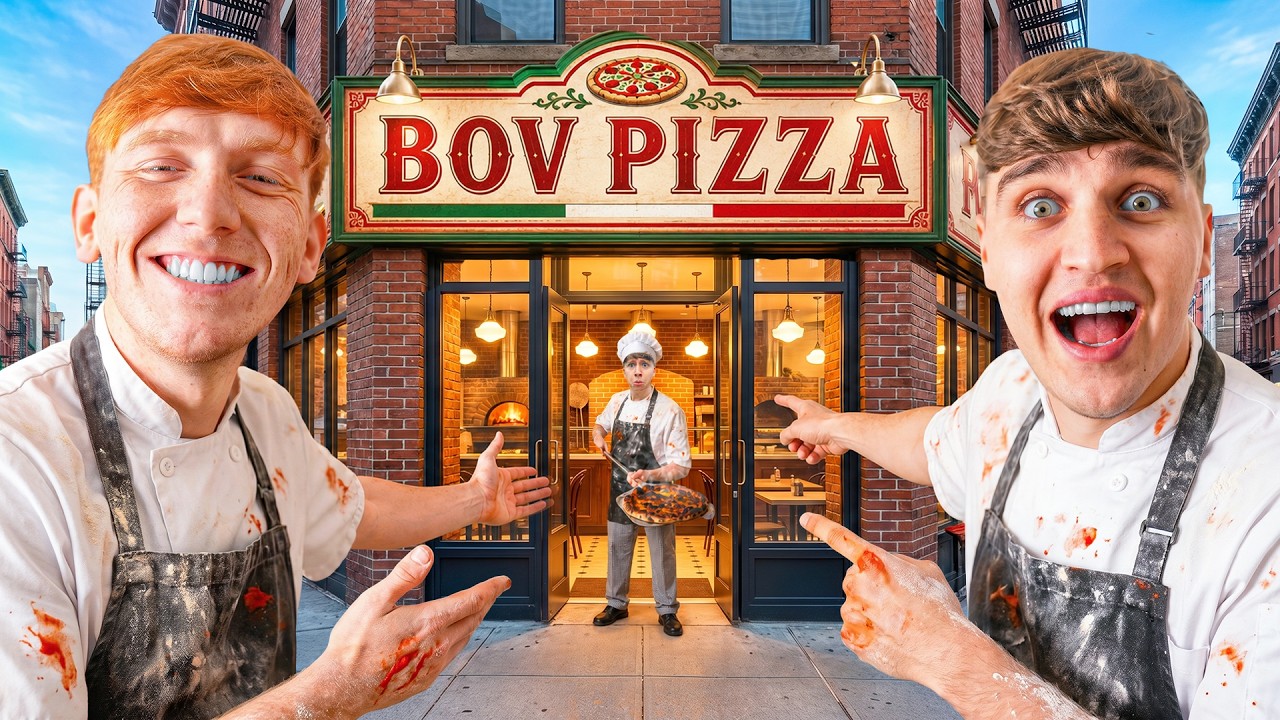 BOV BOYS OPEN A FAKE PIZZERIA IN NEW YORK!