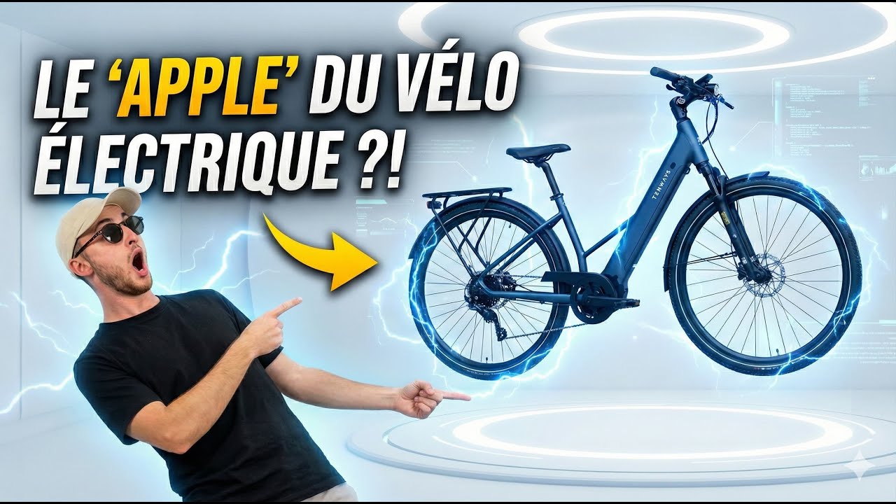 Un vélo électrique à la Apple… à 80Nm de couple ! (Test Tenways AGO Air)