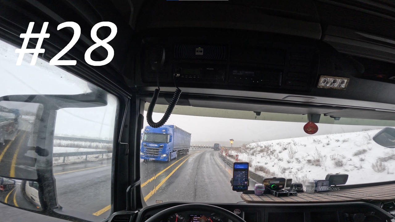 POV Truck Driver | Germany A72  | Day Drive | No Talking #28