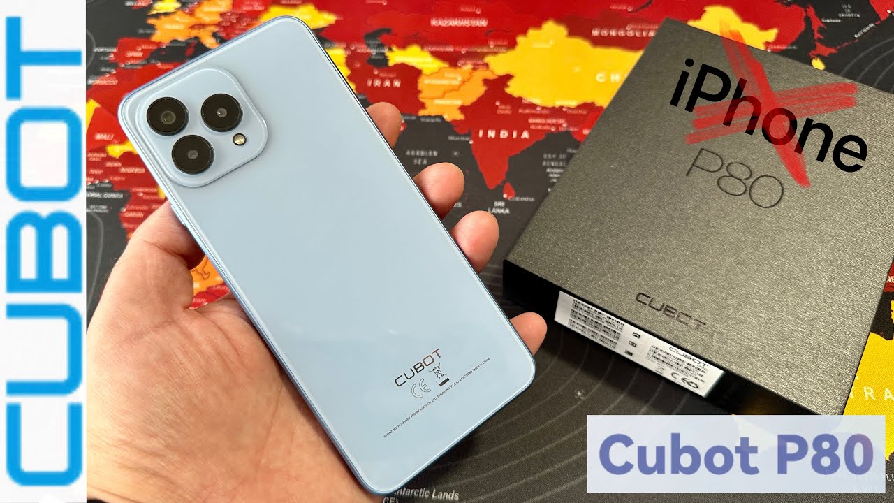 CUBOT P80 - Clone Apple iPhone 14 Pro Max ( Unboxing and Hands-On )