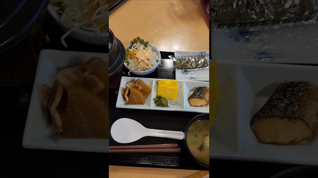 #asagohan #breakfast #seapanoyu #シーパの湯 #seapanoyu #ryokan #oishii  #matsuyama #ehime #shikoku