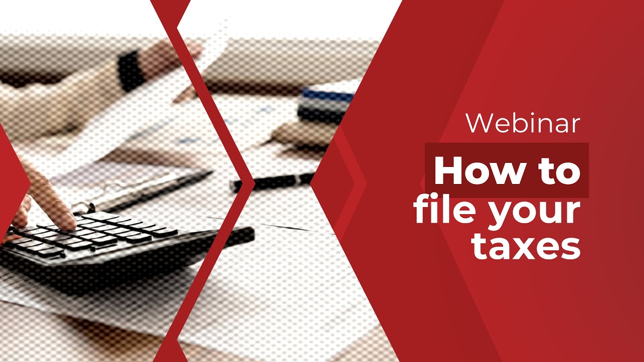 How to file your taxes (digitally) - a webinar with an accountant