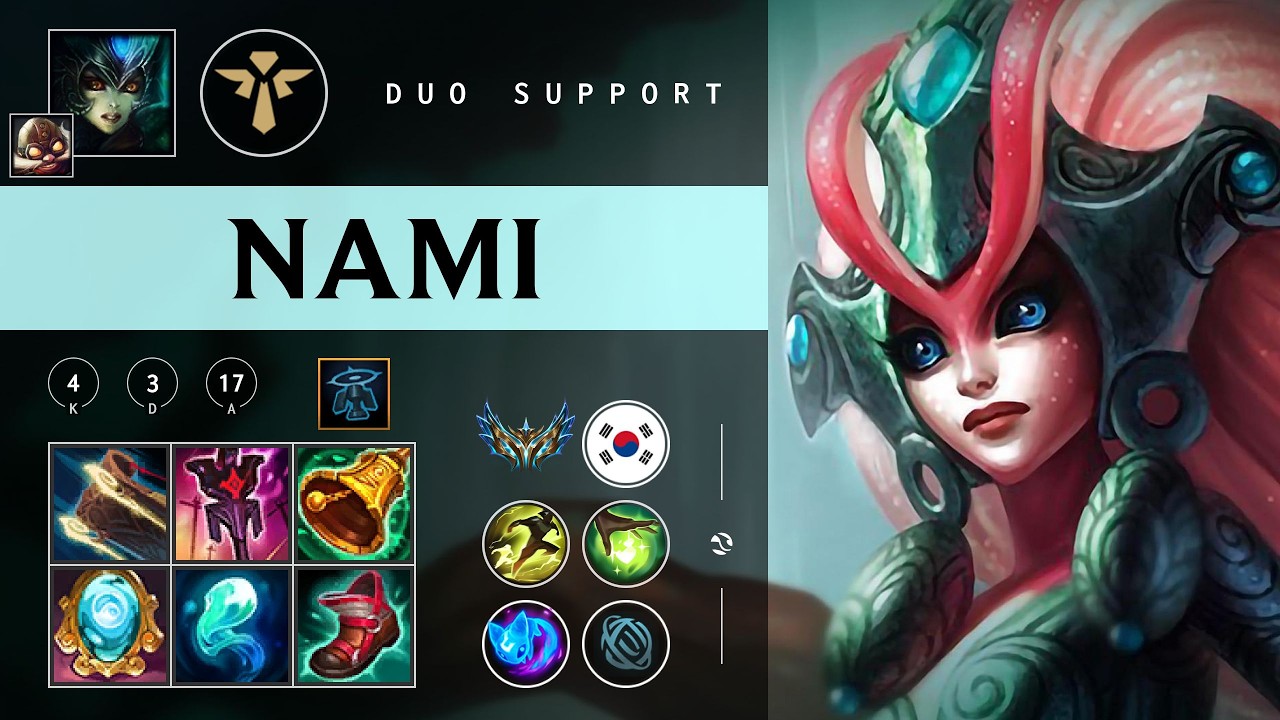 Nami Support vs Leona - KR Challenger Patch 26.04