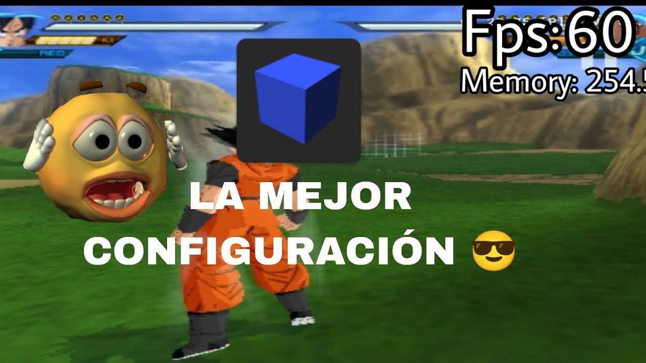 LA MEJOR CONFIGURACIÓN PARA DRAGON BALL: BUDOKAI TENKAICHI 3 AETHERSX2😎 -primer video  | Xiolen
