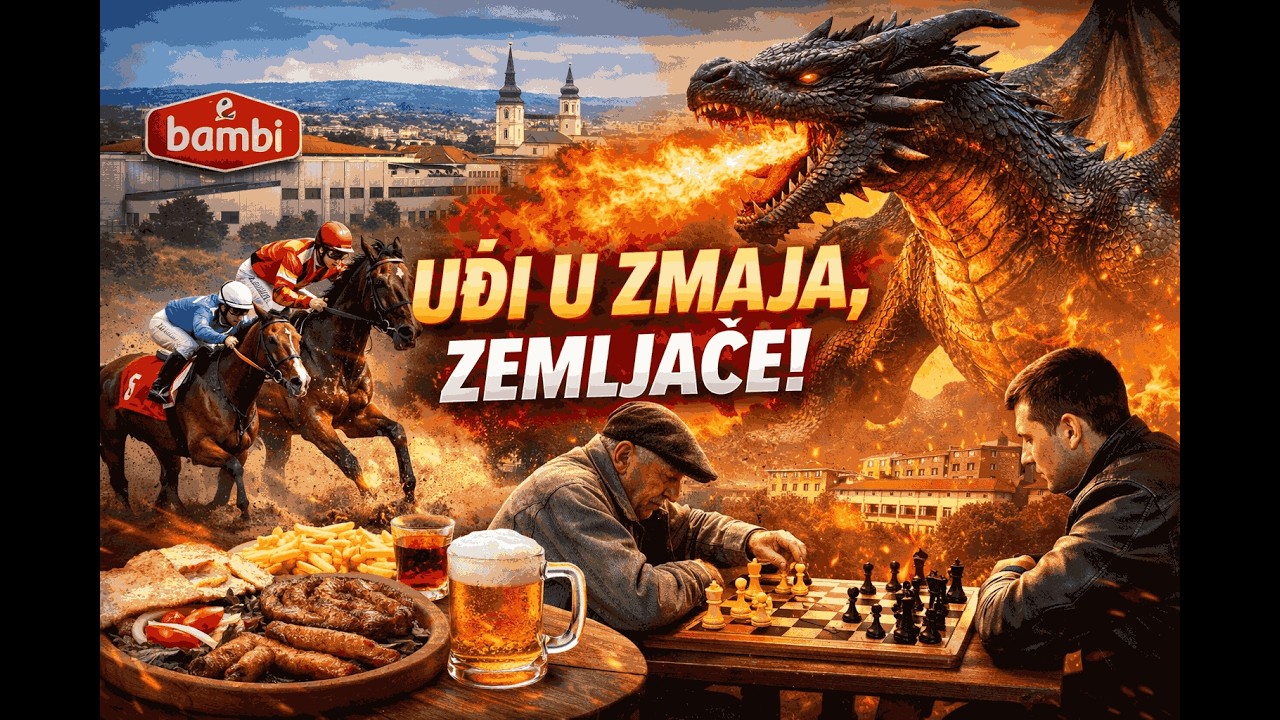 Pozarevac zove.... Udji u ZMAJA Zemljaceee 🔥🐉 ?!