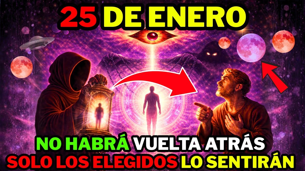 🔺¡ALERTA ELEGIDO! El 25 de ENERO se activa la SEÑAL que REVELA quién te está FRENANDO