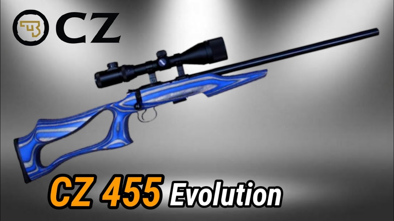 CZ 455 อีโวลูชั่น 22 LR ปืนลูกกรดทรงสวย