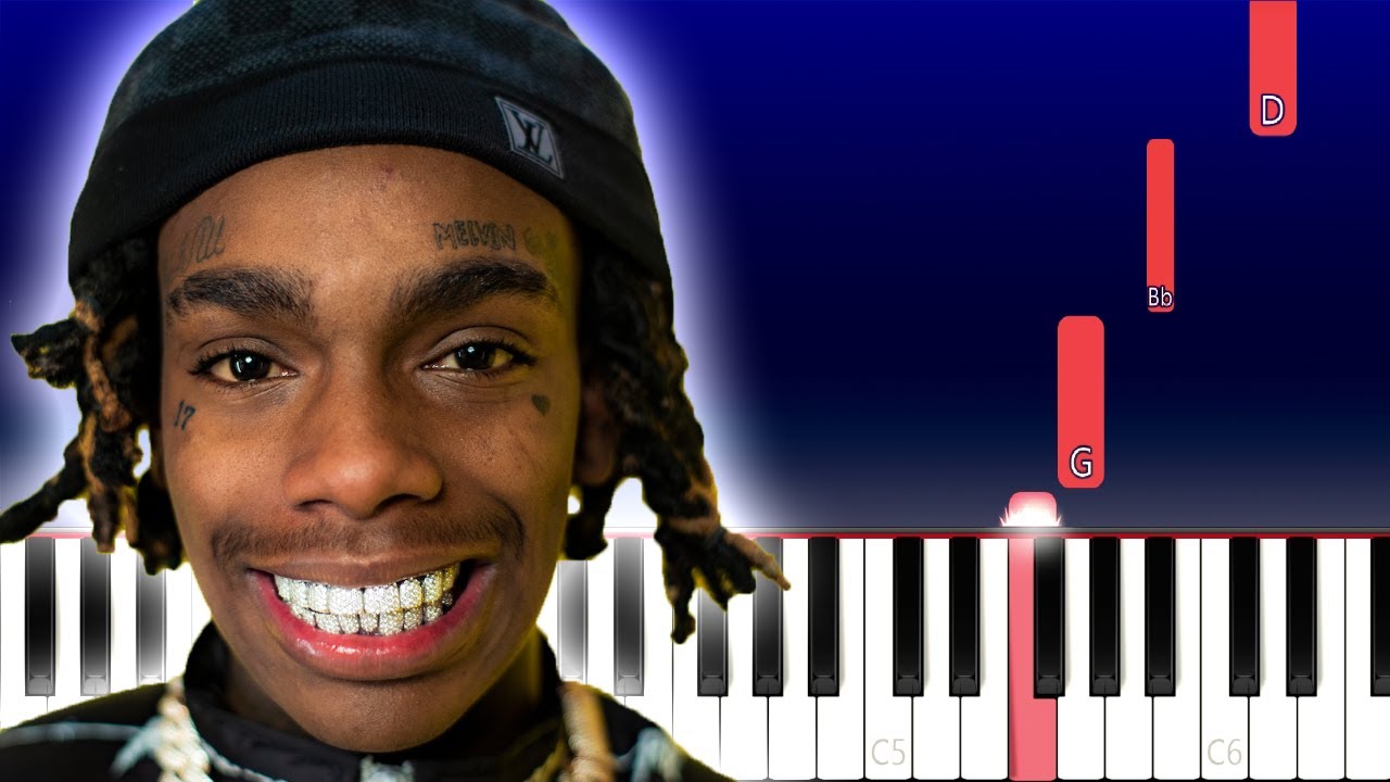 YNW Melly - Suicidal (Piano Tutorial)
