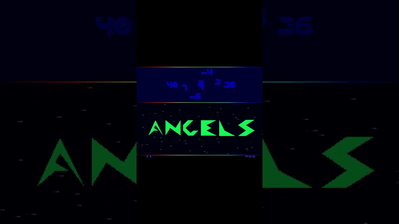 Amiga Intro 7th Eyes CrackIntro by Angels (1990) | #amiga #cracktro #demoscene #retrogaming