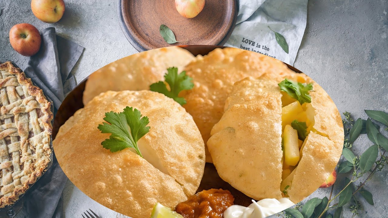 झटपट बनने वाली आलू मेथी की पूरी (बची सब्ज़ी से) Rat ki bchi sbji bnayi testy puri.।.। 