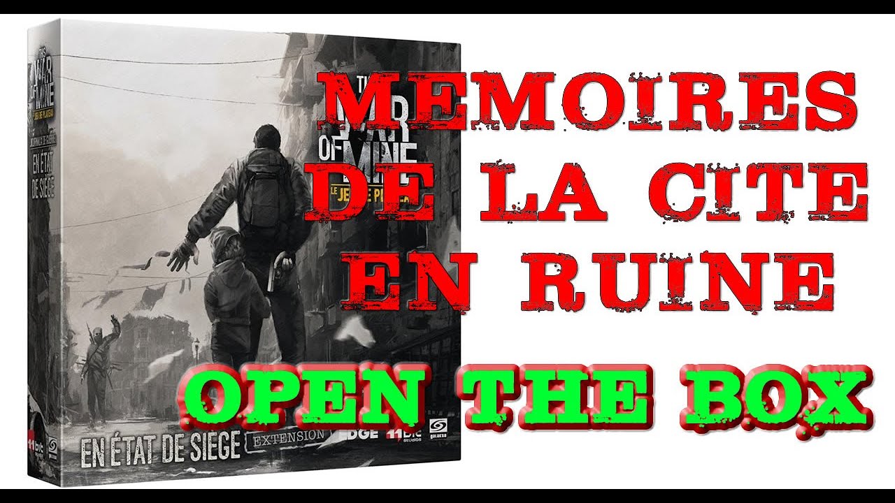 Open The Box :  Mémoires de la Cité en Ruines, extension pour This War Of Mine