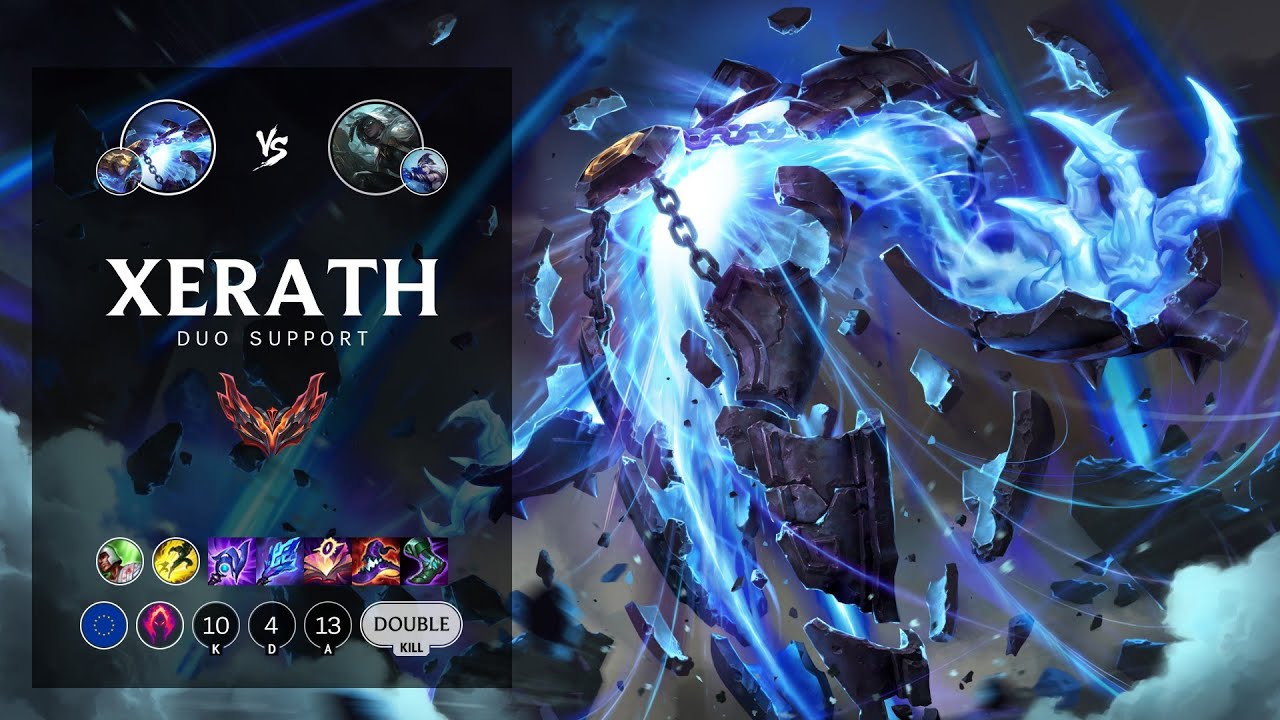 Xerath Support vs Senna - EUW Grandmaster Patch 12.11