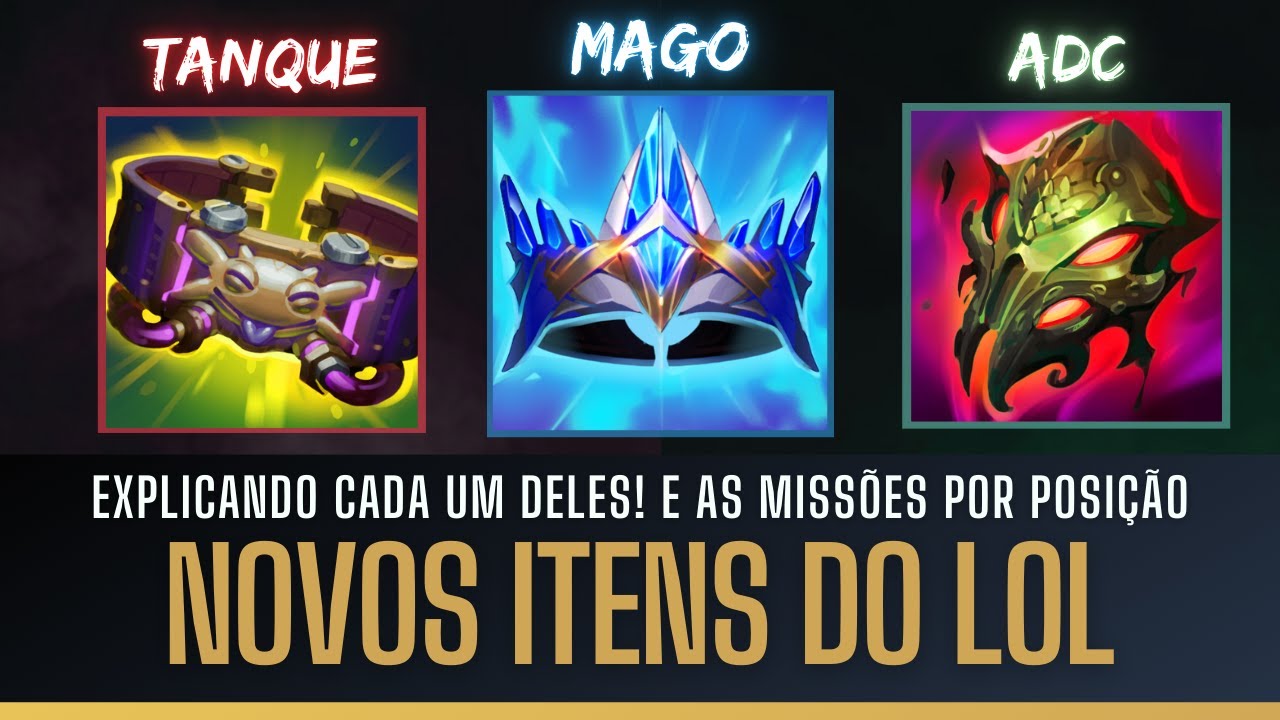 Explaining the NEW ITEMS and MISSIONS in League of Legends! Now, ALL POSITIONS will have QUESTS w...