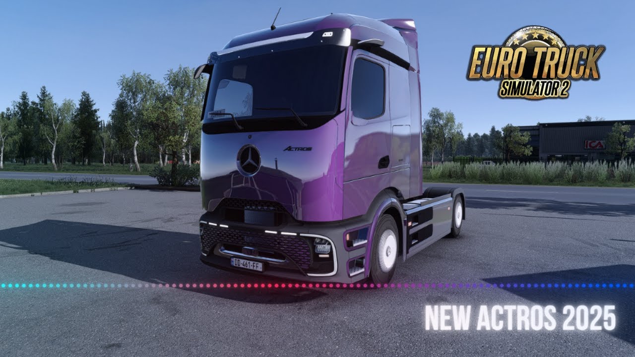 ETS2 1.56 | Mercedes Actros 2025 | 1000+ KM 3 Countries |