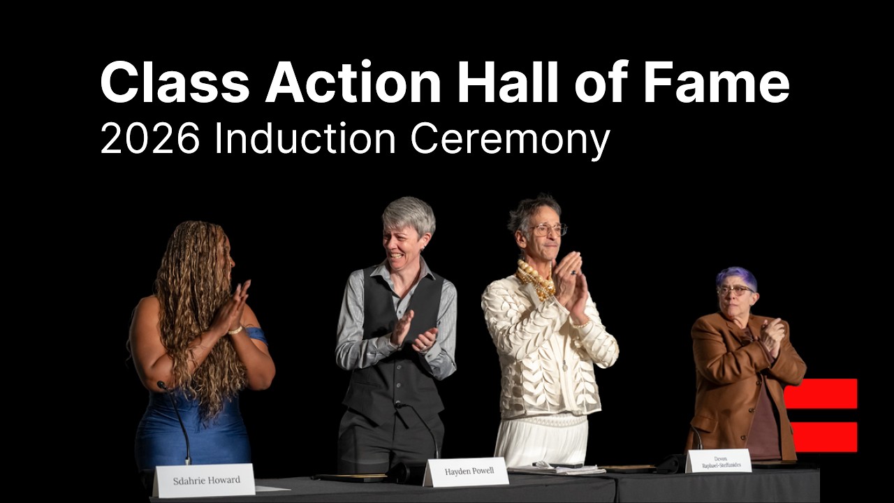 2026 Class Action Hall of Fame Induction Ceremony