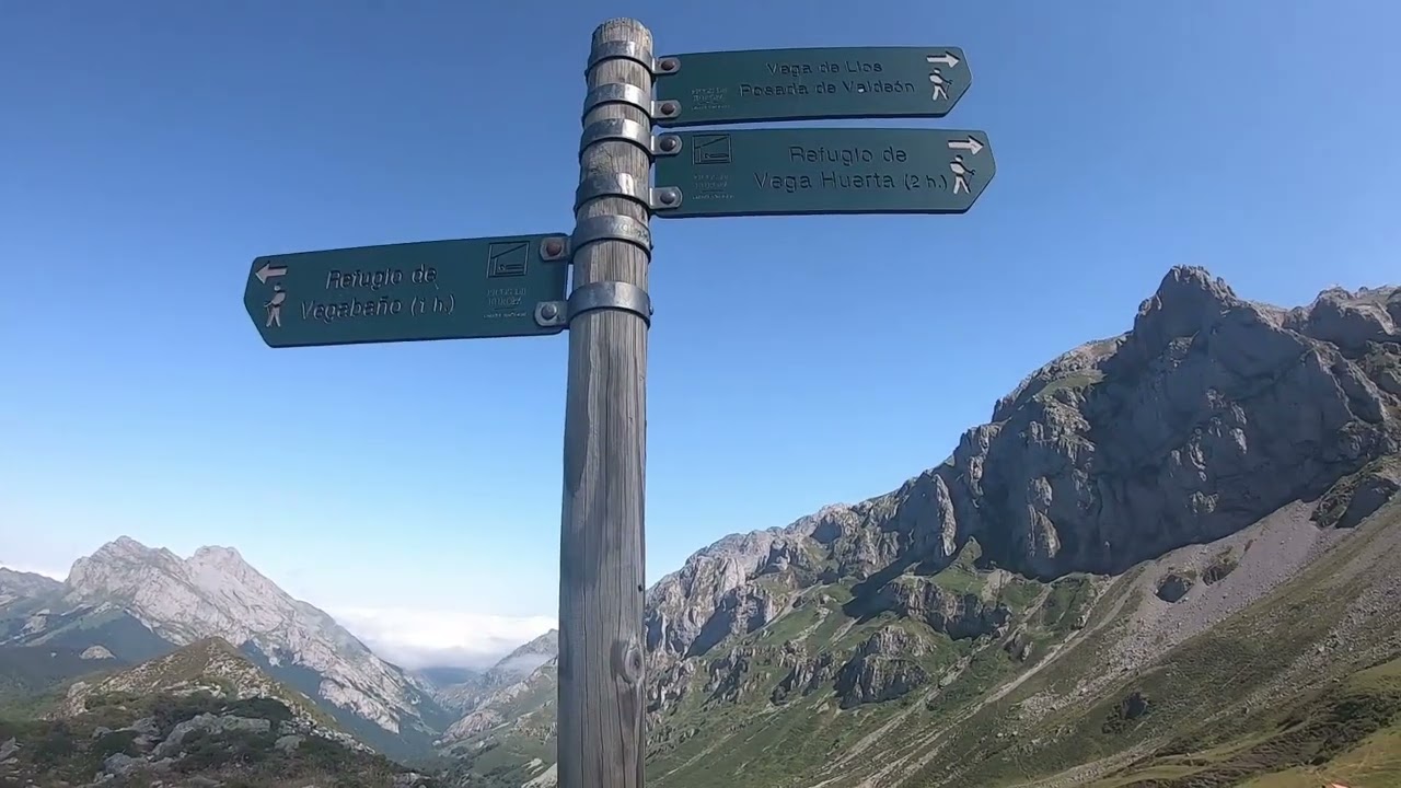 Soto de Valdeón -Refugio de Vegabaño - Soto de Valdeón. Valle de Sajambre y Valdeón.Picos de Europa.
