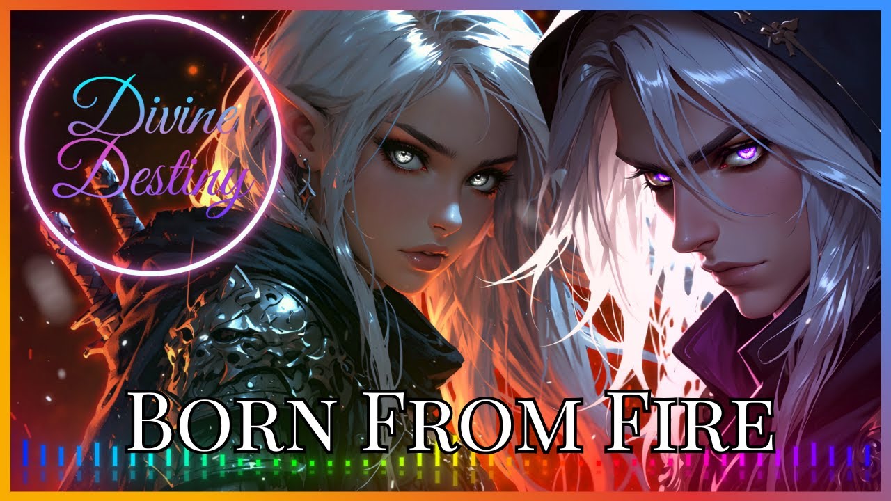 🎶 Born from Fire | Epic Dark Fantasy Revenge Duet Theme | Divine Destiny Saga 🎶