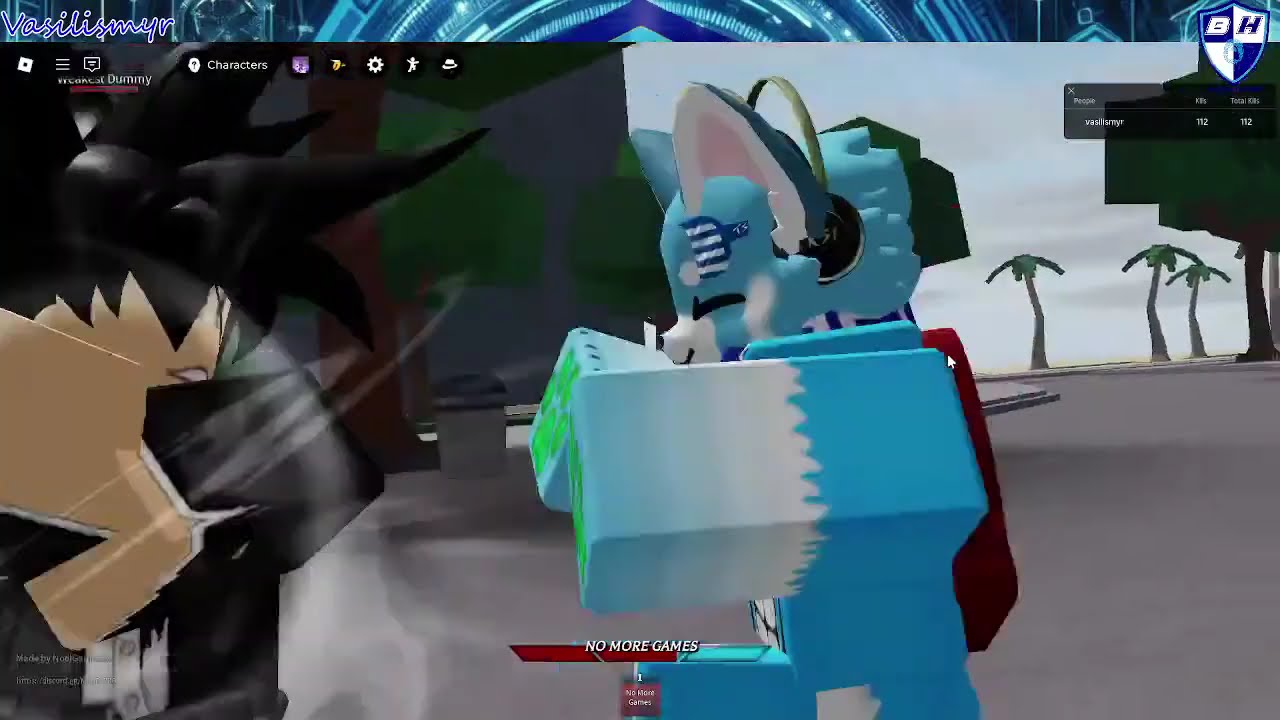 Roblox - VasilisMyr - JK Battleground and [KJ] The Strongest Battle Ground | Games (#037)