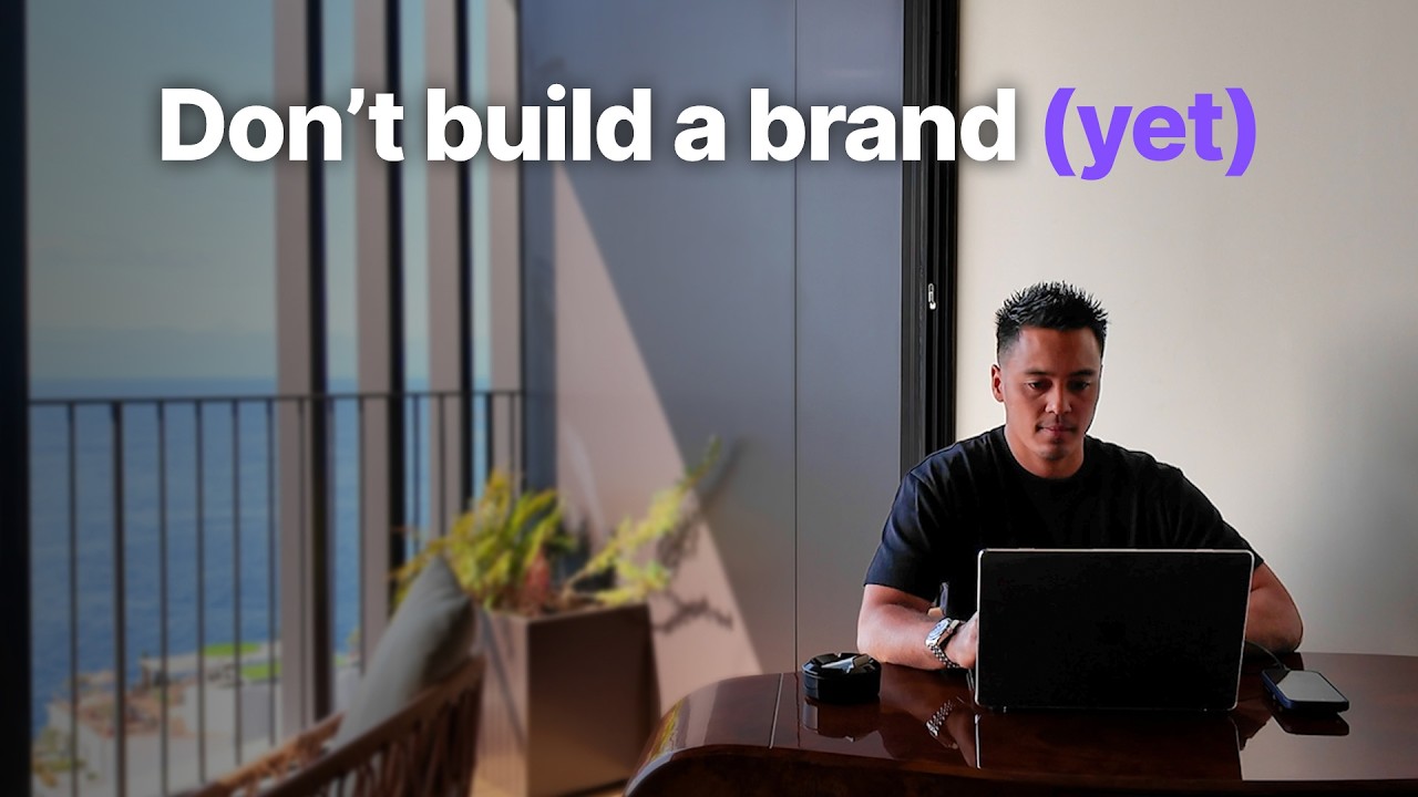Most People Try to Build a Brand Too Early (I Did It 4 Times)
