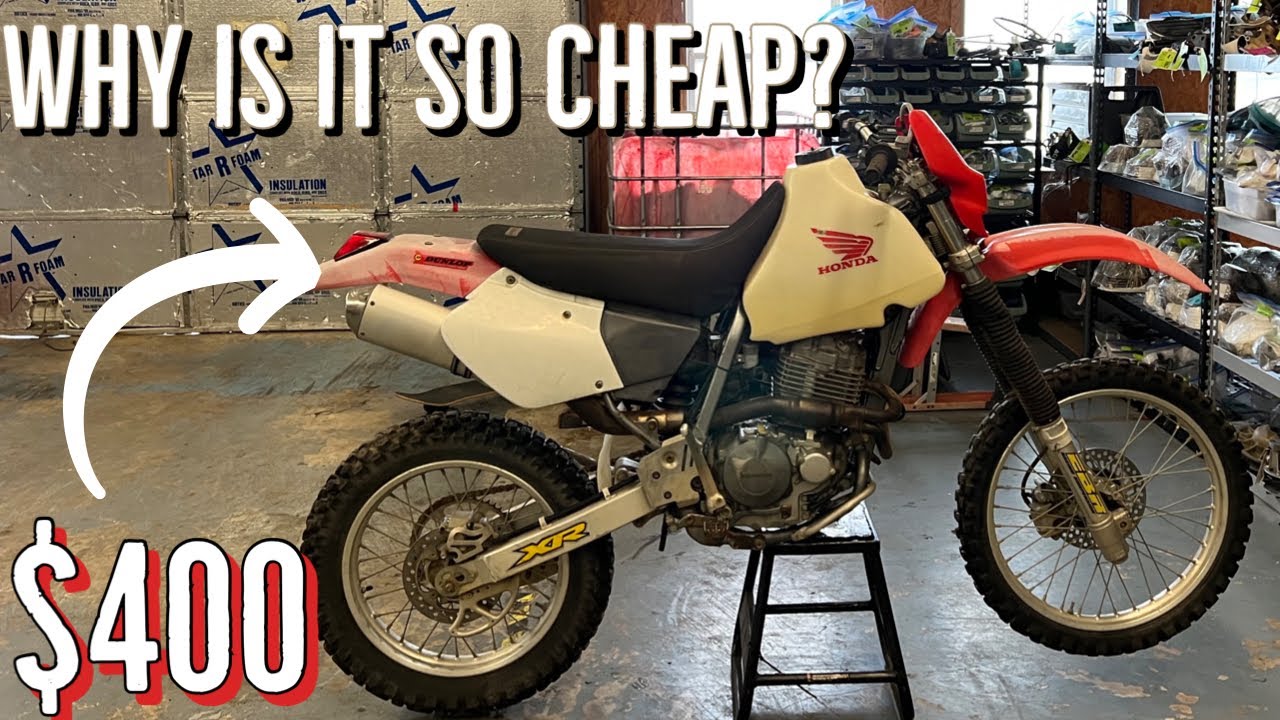 Will this CHEAP Honda XR400 ever ride again?