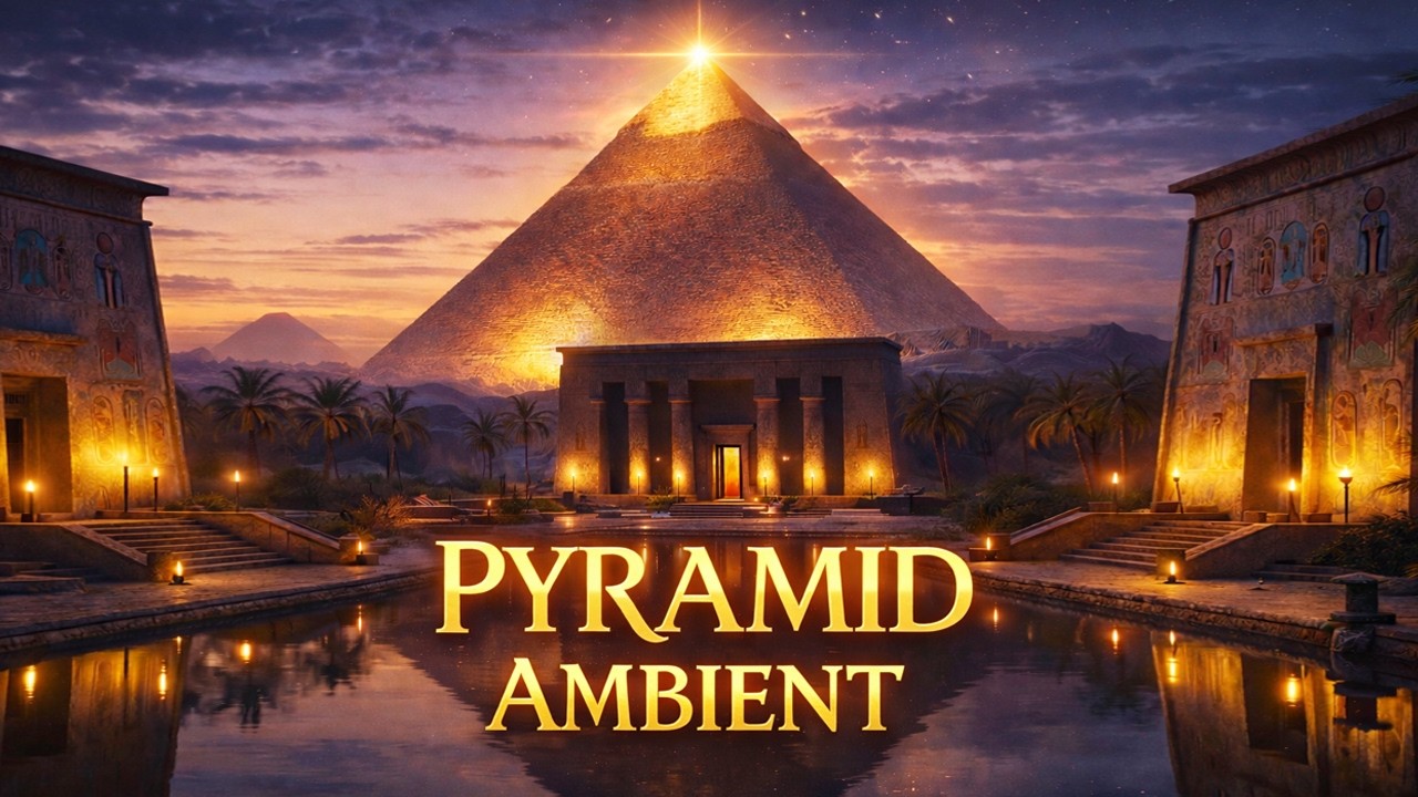 Great Pyramid Ambient Music | Ancient Egypt Cosmic Meditation