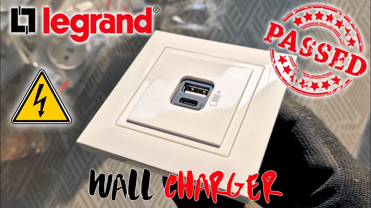 Legrand Wall USB Charger (Unboxing & Installation) 🔌 #legrand  #wallusbcharger