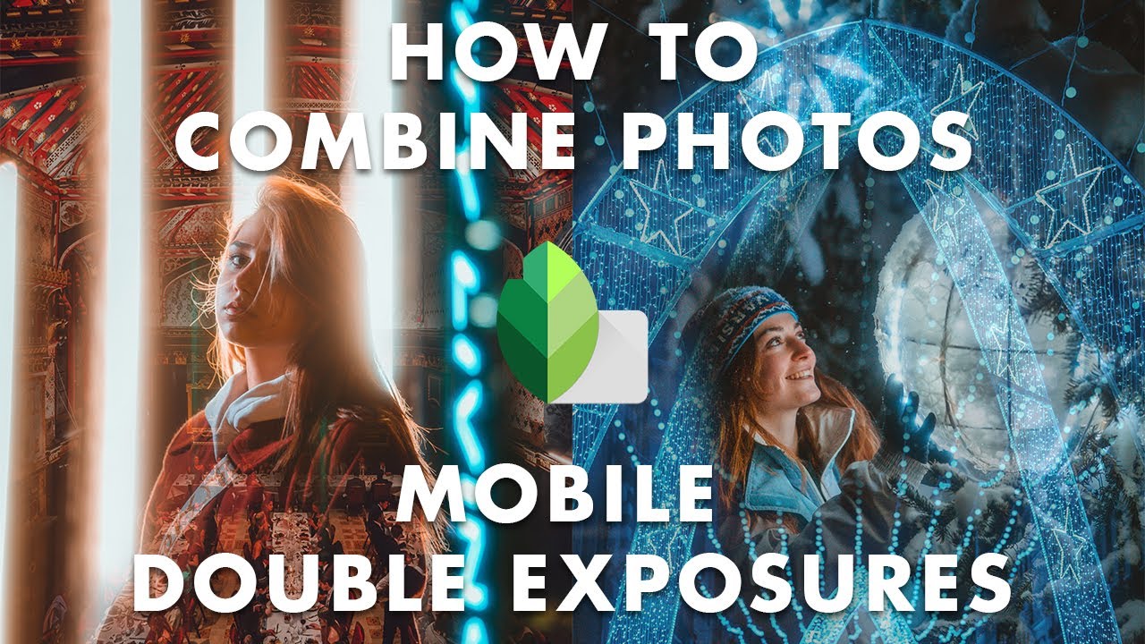 EASY Double Exposure Effect | Snapseed Editing Tutorial