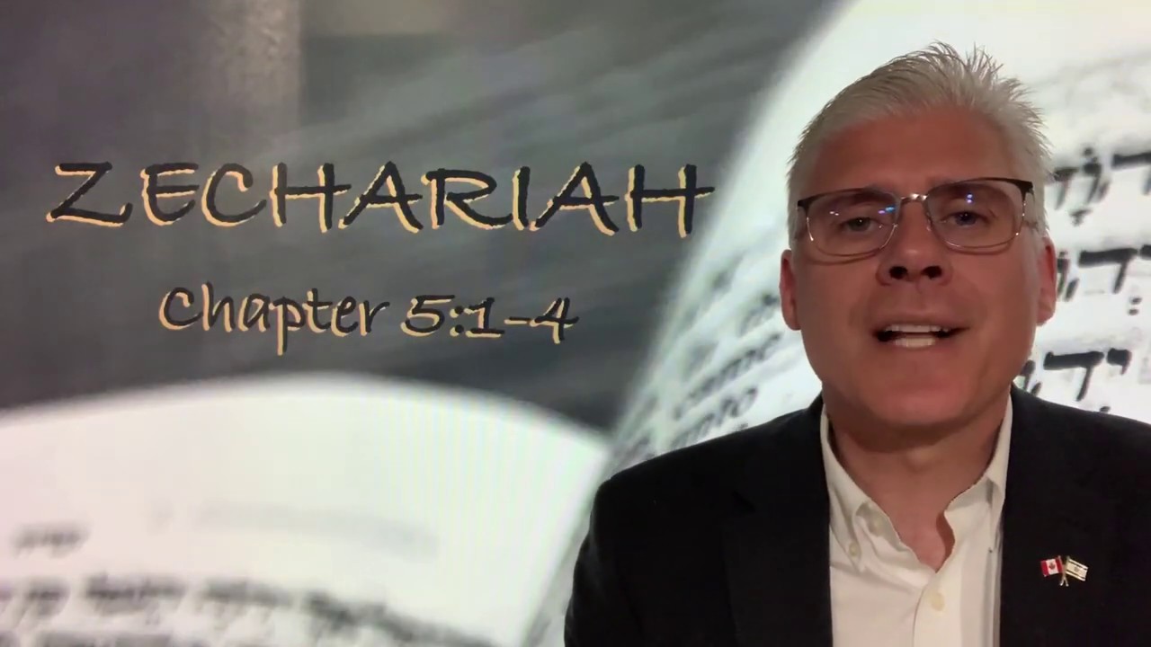 ZECHARIAH 5:1-4  THE FLYING SCROLL