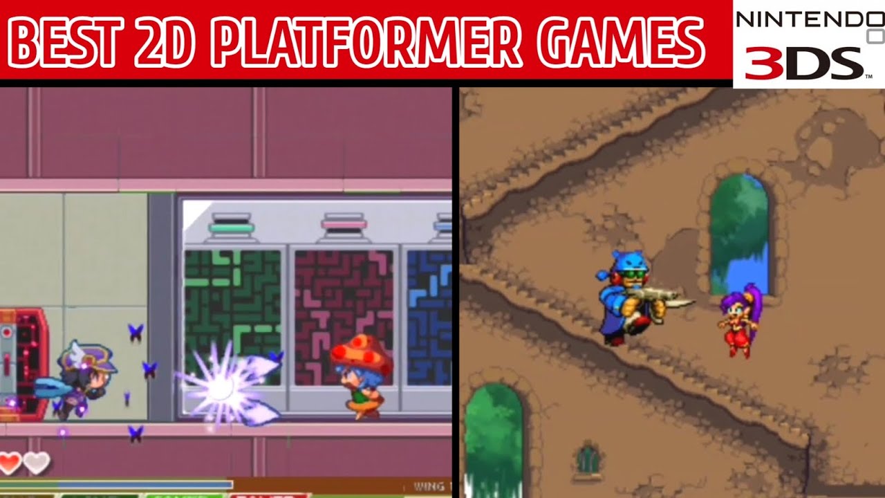 Top 15 Best 2D Platformer Games for 3DS [Part 1]