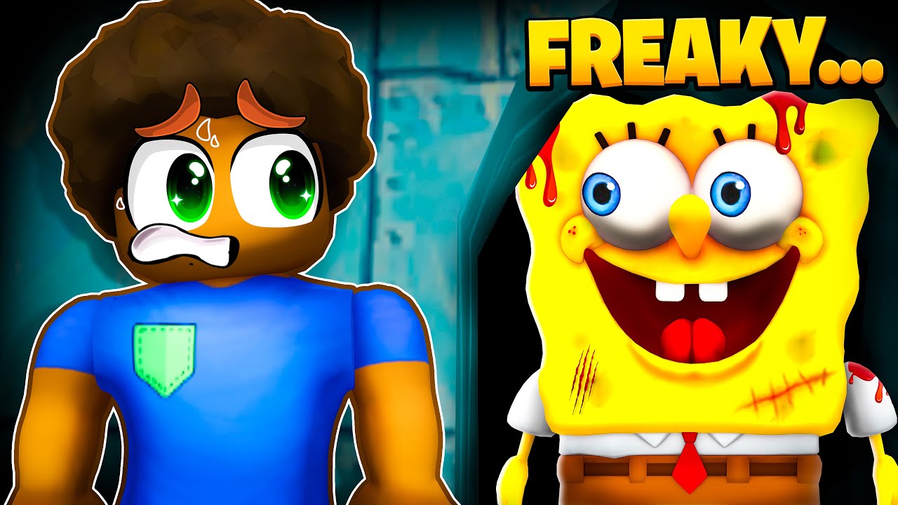 Roblox ESCAPE FREAKY SPONGEBOB!