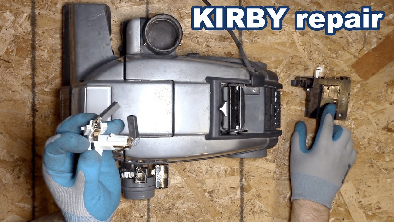 How to replace Kirby Vacuum switch & motor brushes on a