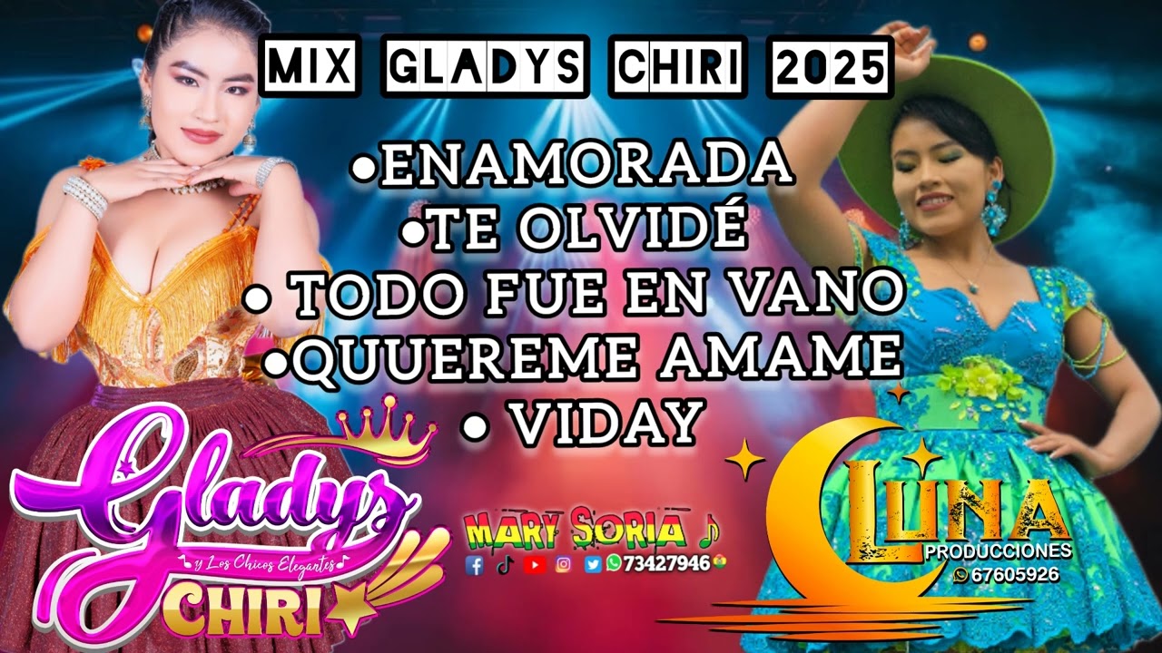 mix GLADYS CHIRI 2025