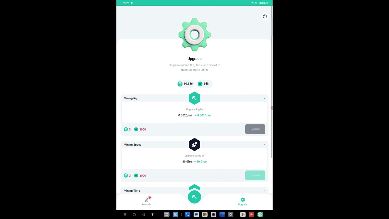 USDT Mining Minner Simulation App | Withdrawal Feature Missing | Google Play Store