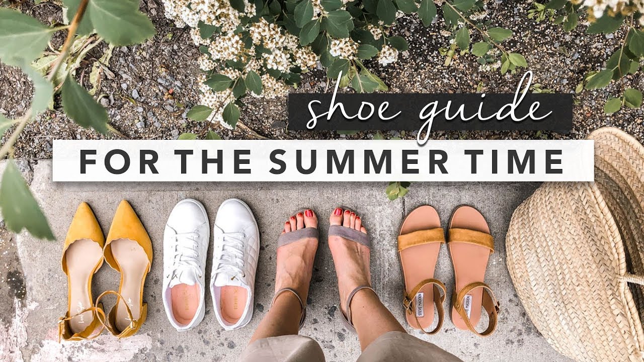 Summer Shoe Guide: Practical and Classic Shoes to Get You Through Summer | by Erin Elizabeth