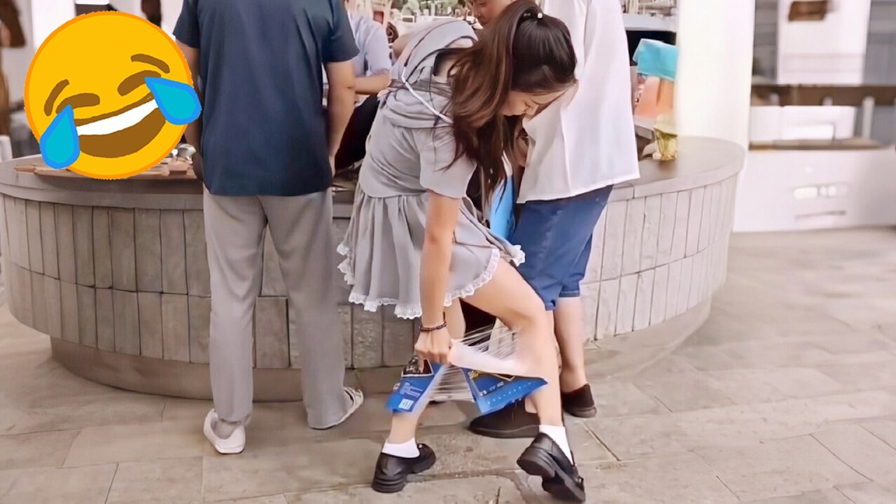 TRY NOT TO LAUGH 🤣 - Best Funny Videos Tiktok Compilation 2025 - Fails & Hilarious Moments 😂 Part 95
