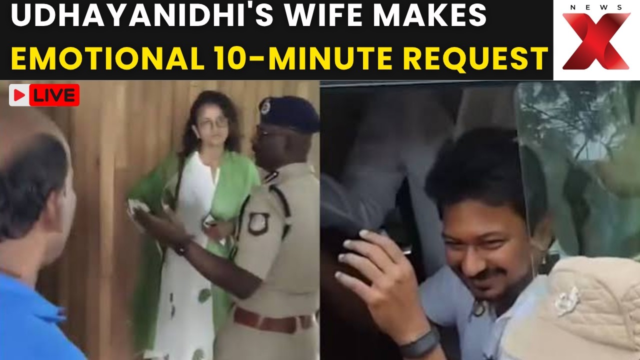 Udhayanidhi Stalin Arrest Row LIVE : Wife Kiruthiga&rsquo;s 10-Minute Request Goes Viral