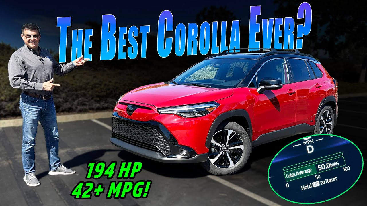 Больше мощности + лучшая экономия топлива | Первый тест Toyota Corolla Cross Hybrid