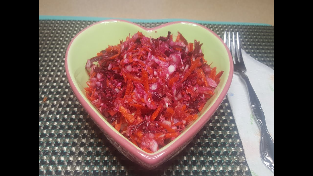 ENSALADA DE REMOLACHA CRUDA *****